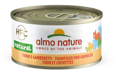 ALMO NATURE CAT TONNO GAMBERI 70 G - Fontenova srl