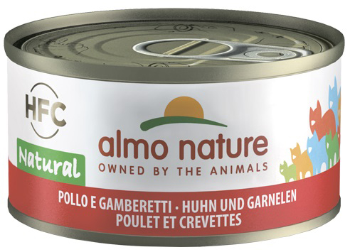 ALMO NATURE CAT POLLO GAMBERI 70 G - Fontenova srl