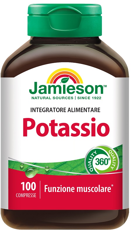 JAMIESON POTASSIO 100 COMPRESSE - Fontenova srl