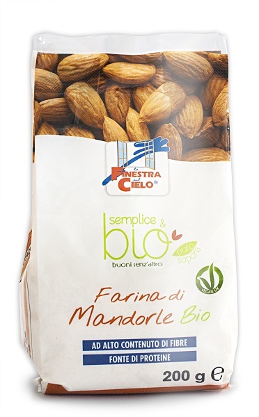 FARINA DI MANDORLE BIO 200 G - Fontenova srl