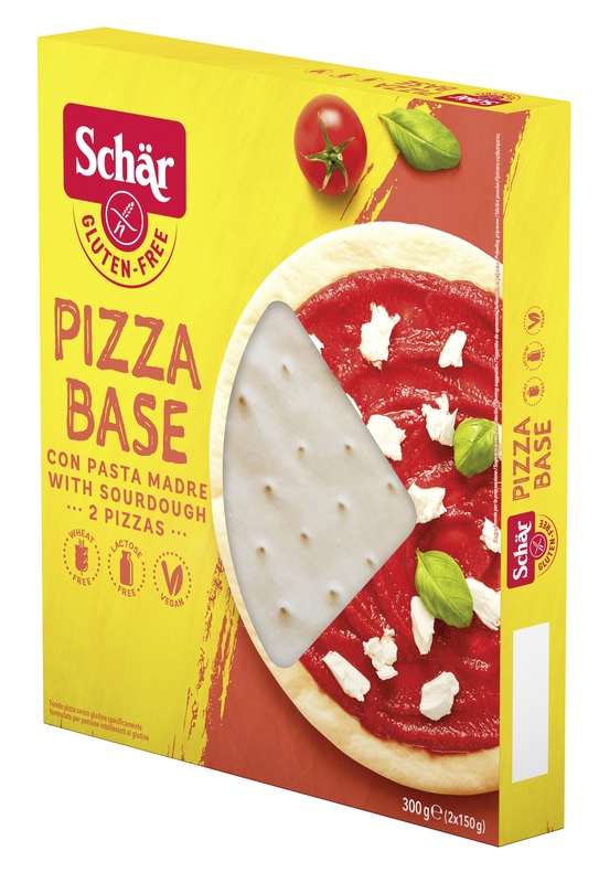 SCHAR PIZZA BASE SENZA LATTOSIO 2 PEZZI DA 150 G - Fontenova srl