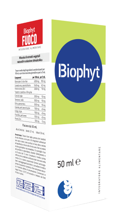 BIOPHYT FUOCO 50 ML SOLUZIONE IDROALCOLICA - Fontenova srl