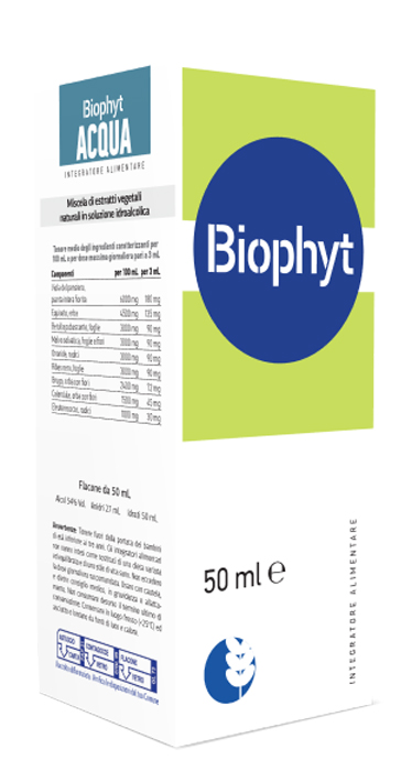 BIOPHYT ACQUA 50 ML SOLUZIONE IDROALCOLICA - Fontenova srl