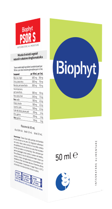 BIOPHYT PSOR S 50 ML SOLUZIONE IDROALCOLICA - Fontenova srl