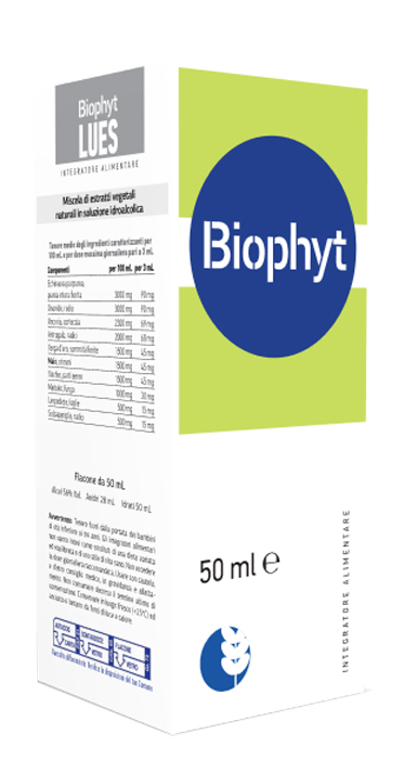 BIOPHYT LUES 50 ML SOLUZIONE IDROALCOLICA - Fontenova srl