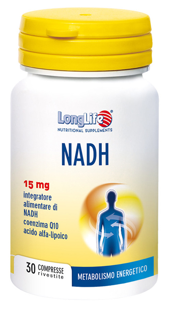 LONGLIFE NADH CON Q10 30 COMPRESSE - Fontenova srl