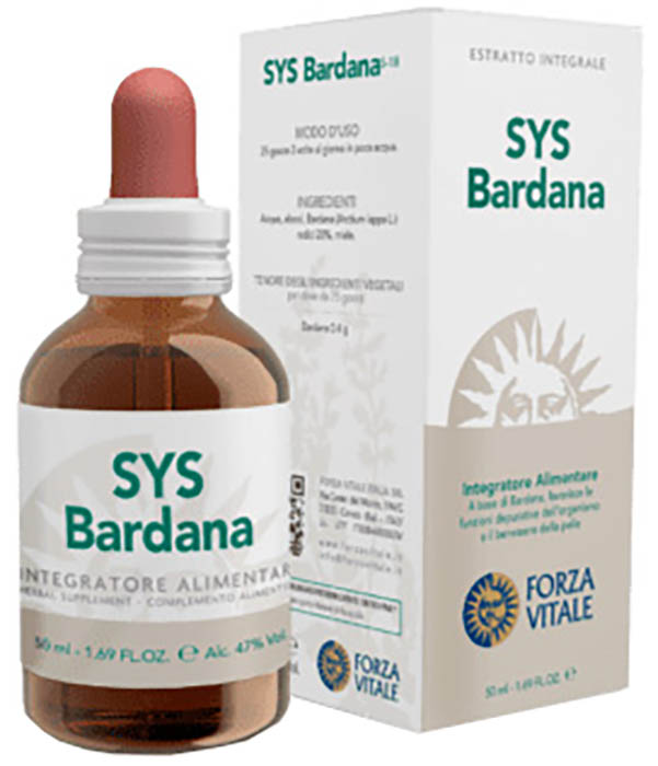 SYS BARDANA GOCCE 50 ML - Fontenova srl