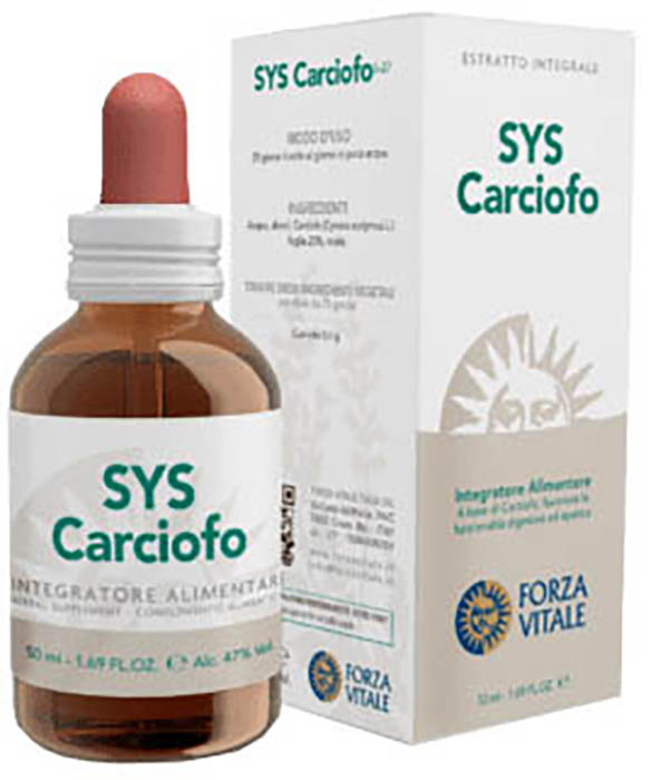 SYS CARCIOFO GOCCE 50 ML - Fontenova srl