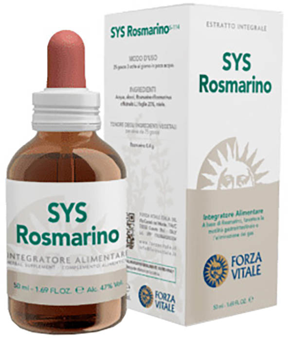 SYS ROSMARINO GOCCE 50 ML - Fontenova srl