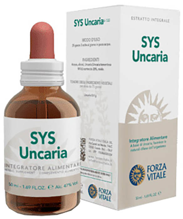 SYS UNCARIA GOCCE 50 ML - Fontenova srl