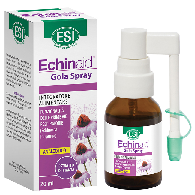ESI ECHINAID GOLA SPRAY ANALCOLICO 20 ML - Fontenova srl