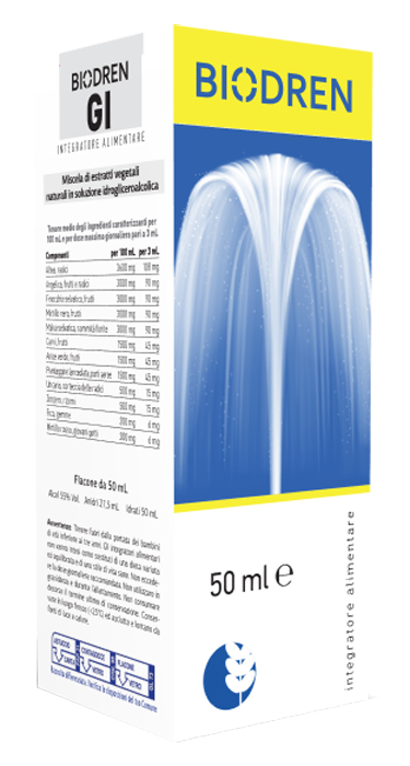 BIODREN GI SOLUZIONE IDROALCOLICA 50 ML - Fontenova srl