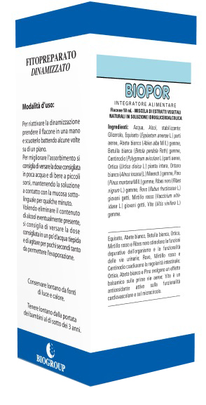 BIOPOR 50 ML SOLUZIONE IDROALCOLICA - Fontenova srl