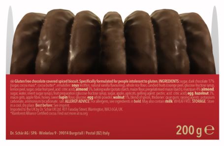 SCHAR LEBKUCHEN PAN PEPATO 200 G - Fontenova srl