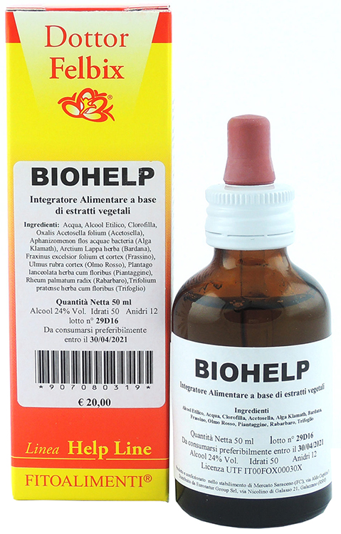 BIOHELP GOCCE 50 ML - Fontenova srl