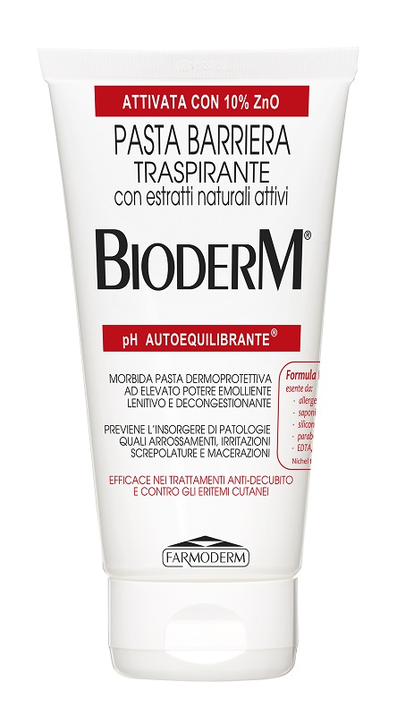 BIODERM PASTA BARRIERA TRASPIRANTE PH AUTOEQUILIBRANTE 150 ML - Fontenova srl