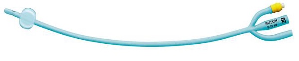 CATETERE VESCICALE A PERMANENZA FOLEY SILASIL PLUS ADULTO PER IRRIGAZIONE A 3 VIE CON PALLONCINO IN SILICONE 2 FORI LATERALI CH20 1 PEZZO - Fontenova srl
