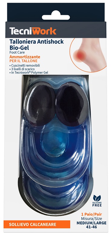 BIOGEL TALLONIERA GEL CON FORO MEDIUM/LARGE 1 PEZZO - Fontenova srl