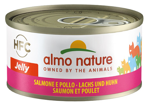 ALMO NATURE CAT SALMONE POLLO 70 G - Fontenova srl