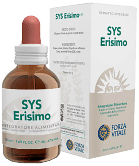 SYS ERISIMO GOCCE 50 ML - Fontenova srl