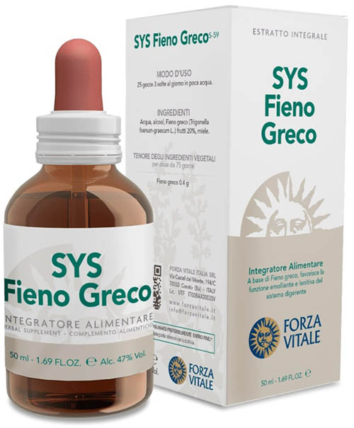 SYS FIENO GRECO GOCCE 50 ML - Fontenova srl