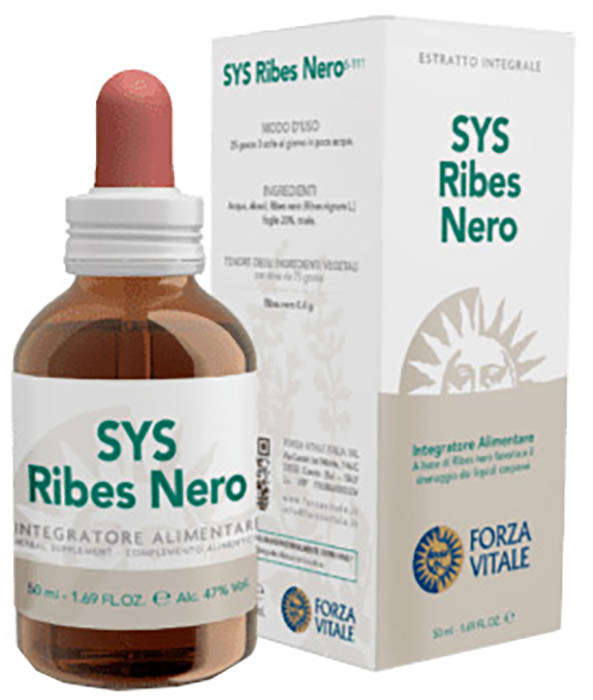 SYS RIBES NERO GOCCE 50 ML - Fontenova srl