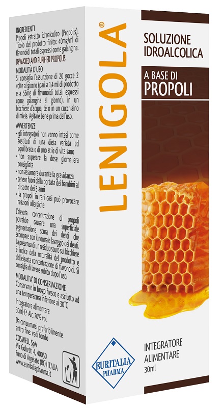 LENIGOLA SOLUZIONE IDROALCOLICA PROPOLI 30 ML - Fontenova srl