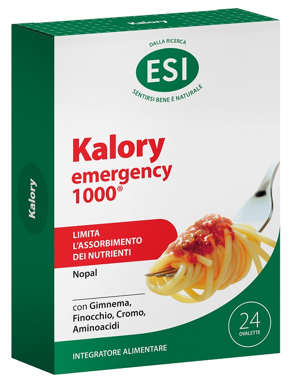 ESI KALORY EMERGENCY 1000 24 OVALETTE - Fontenova srl