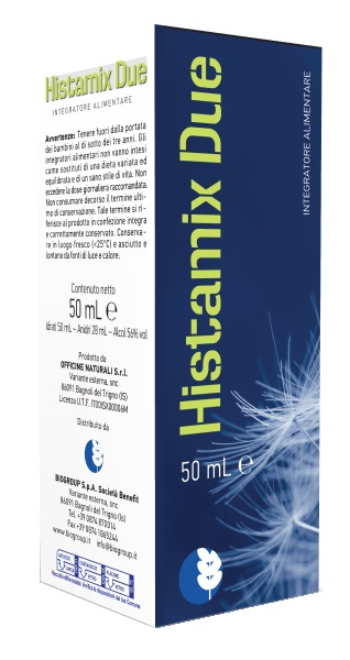 HISTAMIX DUE 50 ML SOLUZIONE IDROGLICEROALCOLICA - Fontenova srl