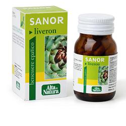 SANOR LIVERON 100 TAVOLETTE 400 MG - Fontenova srl