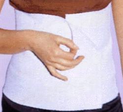 ALBERT ANDRE' ARTICOLO 150 CINTURA POSTOPERATORIA CHIUSURA VELCRO ALTEZZA CM 28 COLORE BIANCO TAGLIA 2 - Fontenova srl