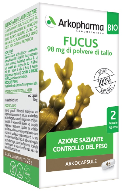 ARKO CAPSULE FUCUS BIO 45 CAPSULE - Fontenova srl