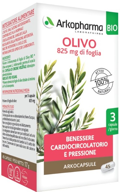 ARKO CAPSULE OLIVO BIO 45 CAPSULE - Fontenova srl