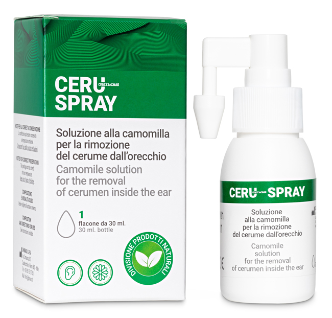 EMOLLIENTI CERUME CERU SPRAY 30ML - Fontenova srl