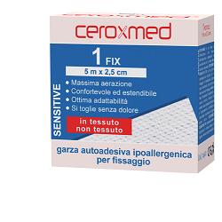 GARZA CEROXMED FIX MISURA 500X2,5 CM 1 PEZZO - Fontenova srl