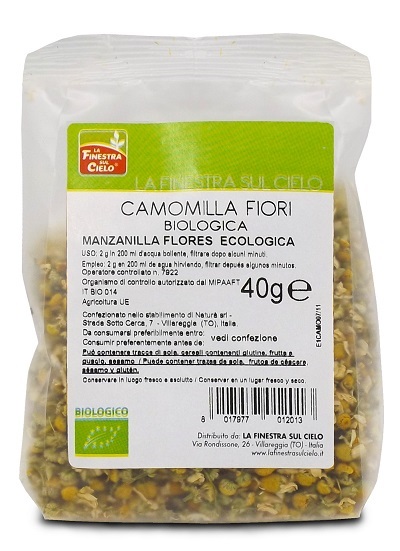 FSC CAMOMILLA FIORI INTERI BIO 40 G - Fontenova srl