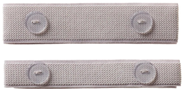 LACCETTI IN VELCRO PER SACCHE GAMBA RIUTILIZZABILI 2 PEZZI - Fontenova srl