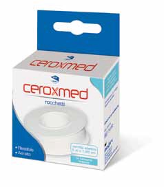 CEROTTO IN ROCCHETTO CEROXMED AERATO IN TESSUTO BIANCO 500X1,25 CM 1 PEZZO - Fontenova srl