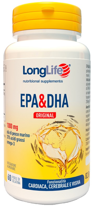 LONGLIFE EPA DHA 60 PERLE - Fontenova srl