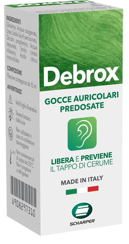 DEBROX GOCCE AURICOLARI 15 ML - Fontenova srl
