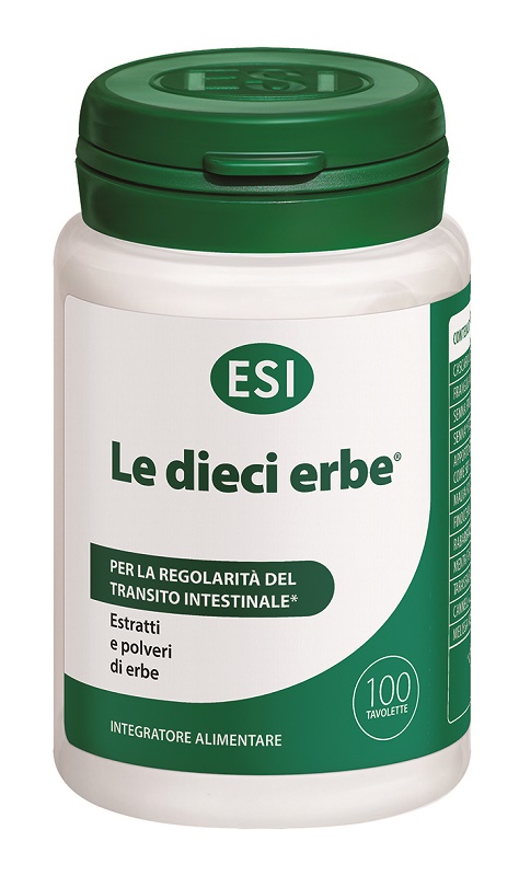 ESI LE DIECI ERBE 100 TAVOLETTE - Fontenova srl