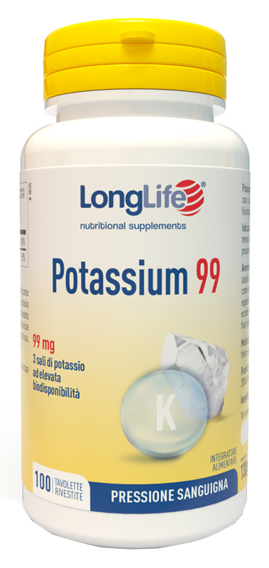 LONGLIFE POTASSIUM 99 100 TAVOLETTE RIVESTITE - Fontenova srl