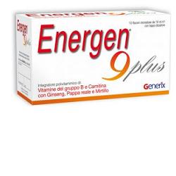 ENERGEN 9 PLUS 10 FLACONCINI 10 ML - Fontenova srl