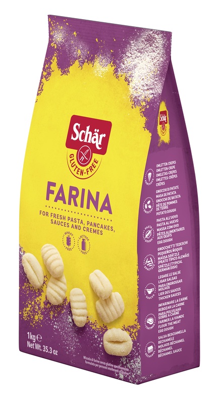 SCHAR FARINA PER PASTA FRESCA PANCAKES SALSE E CREME 1 KG - Fontenova srl