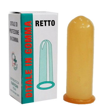 DITALE IN GOMMA RETTO 3 - Fontenova srl