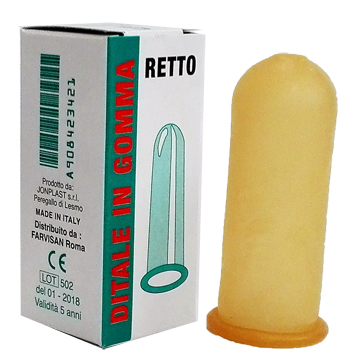 DITALE IN GOMMA RETTO 5 - Fontenova srl