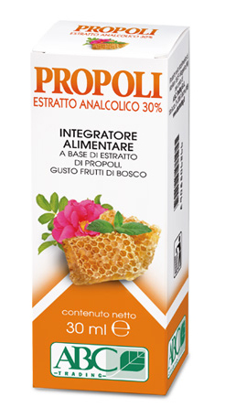 PROPOLI ANALCOLICO 30% 30 ML - Fontenova srl