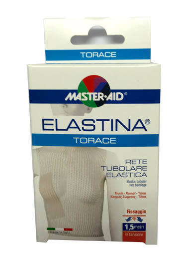 RETE TUBOLARE ELASTICA IPOALLERGENICA MASTER-AID ELASTINA TORACE 5 MT IN TENSIONE CALIBRO 8 CM - Fontenova srl