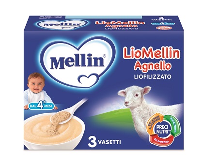 LIOMELLIN AGNELLO LIOFILIZZATO 10 G 3 PEZZI - Fontenova srl