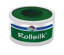 CEROTTO IN ROCCHETTO MASTER-AID ROLLSILK SETA 5X1,25 - Fontenova srl
